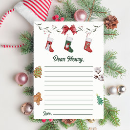 Kerstsok Verjaardagscapsule Nota Bericht Kaart