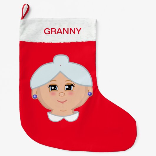Kerstsok voor oma (Voorkant)