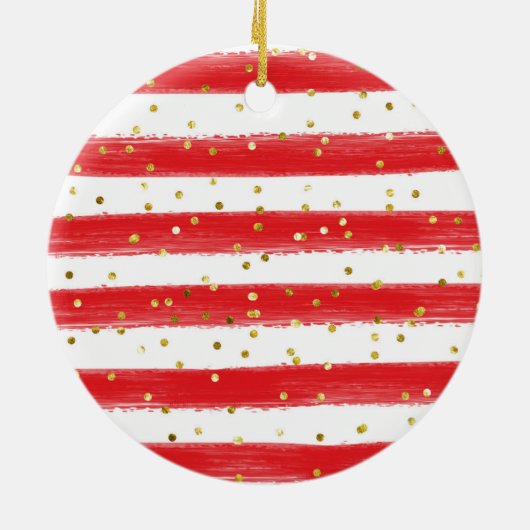 kerstsokensaneel voor baby Girl Keramisch Ornament (Achterkant)