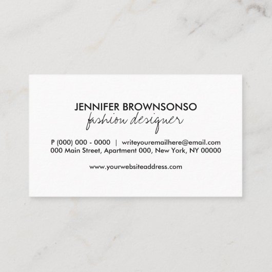 kerstsokje voor aangepaste winkels visitekaartje (Achterkant)