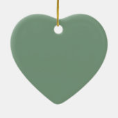 Kerstsokken als een gezin van vier keramisch ornament (Achterkant)