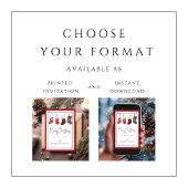 Kerstsokken Feestdagenkaart