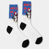 Kerstsokken Gelukkig KOEH Jaar! Sokken (Rechts)