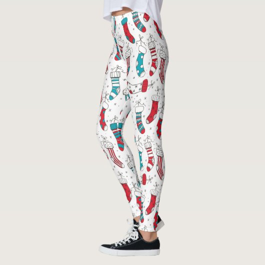 kerstsokken leggings (Links)