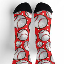 kerstsokken met honkbal Halloween-Thanksgiving