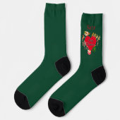 Kerstsokken "Santa's rendierhartCrew Socks" Sokken (Links)