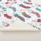 kerstsokken sherpa deken (3/4)