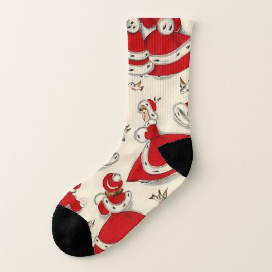 kerstSokken,  Sokken (Links - buitenkant)