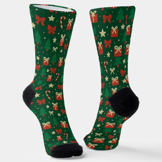 Kerstsokken Sokken (Gebogen)