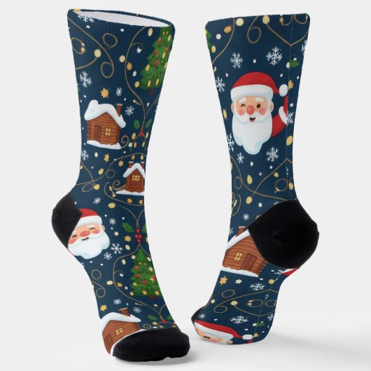 Kerstsokken Sokken (Gebogen)