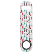 kerstsokken speed flessenopener (Achterkant)