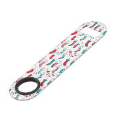 kerstsokken speed flessenopener (Achterkant Gekanteld)