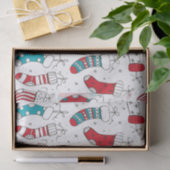 kerstsokken tissuepapier (Geschenk)