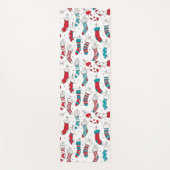 kerstsokken yogamat (Voorkant)