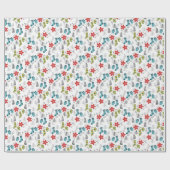 kerstsokpapier cadeaupapier (Vlak)