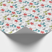 kerstsokpapier cadeaupapier (Hoek)