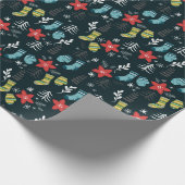 kerstsokrappapier cadeaupapier (Hoek)