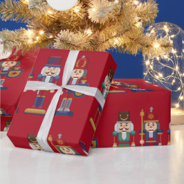 kerstsoldaat cadeaupapier