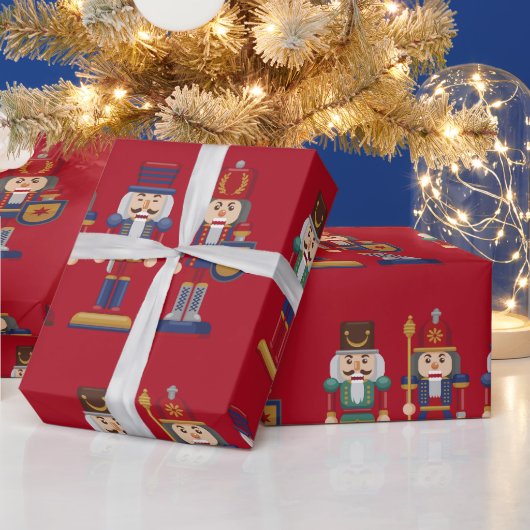 kerstsoldaat cadeaupapier (Feestdagen)