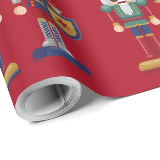 kerstsoldaat cadeaupapier (Rol Hoek)