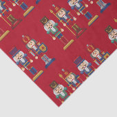 kerstsoldaat tissuepapier (Detail)