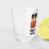 kerstsolventbries shot glas (Links)