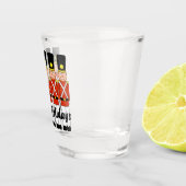 kerstsolventbries shot glas (Rechts)
