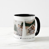 Kerstsouvenirs 3 Foto Persoonlijk Cadeau Mok (Voorkant rechts)