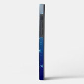 Kerstsparren: Blauwe hemel Case-Mate iPhone Case (Achterkant / Links)