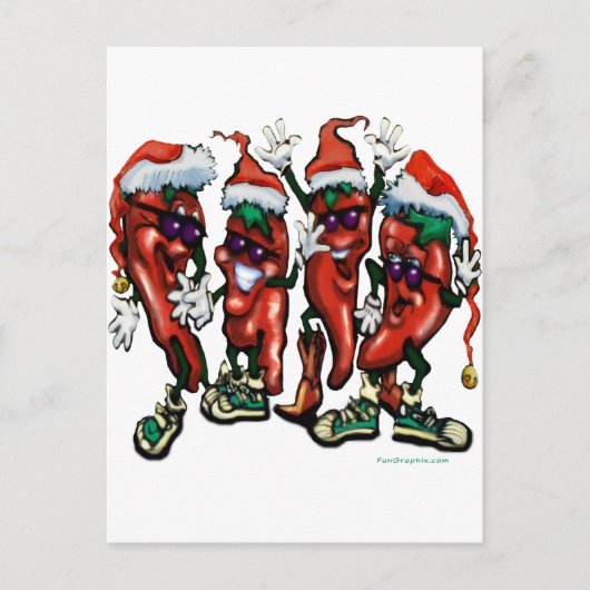 kerstspecerijen feestdagenkaart (Voorkant)