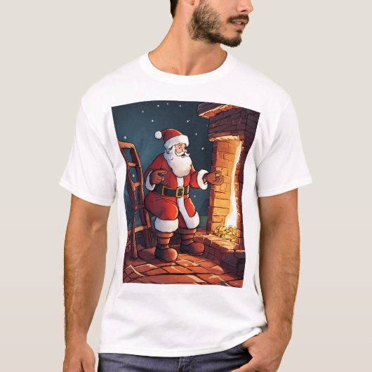 Kerstspecial Logo - Vier het feest T-shirt (Voorkant)