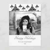 Kerstspecifieke aangepaste kerstfeestdag-fotokaart feestdagenkaart (Voorkant)