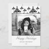 Kerstspecifieke aangepaste kerstfeestdag-fotokaart feestdagenkaart (Voorkant)