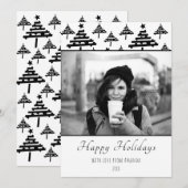 Kerstspecifieke aangepaste kerstfeestdag-fotokaart feestdagenkaart (Voorkant / Achterkant)