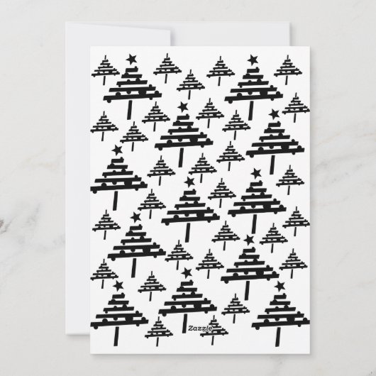 Kerstspecifieke aangepaste kerstfeestdag-fotokaart feestdagenkaart (Achterkant)