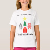 Kerstspeelgoed en Giften T-shirt (Voorkant)