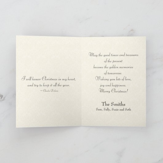 kerstspeelgoed feestdagen kaart (Binnen)