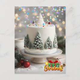 Kerstspeelgoed. Kerstkaart Briefkaart