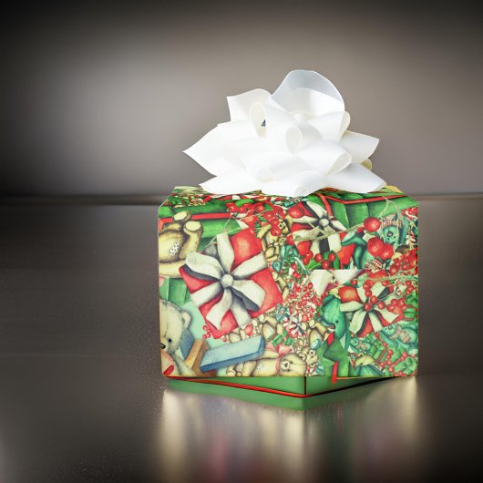 kerstspeelgoed met Beren | Papier voor onmiddellij