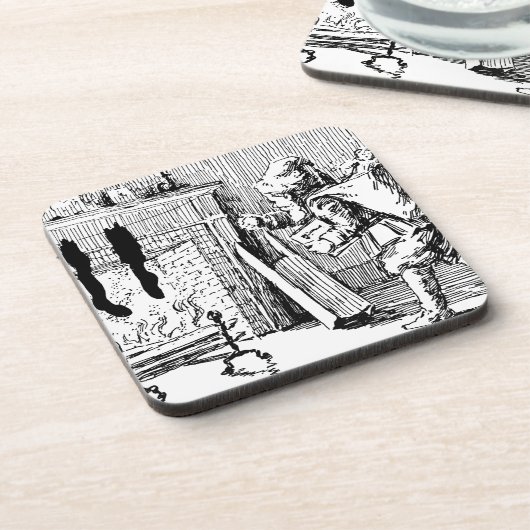  kerstspeelgoed onderzetter (Linkerzijde)