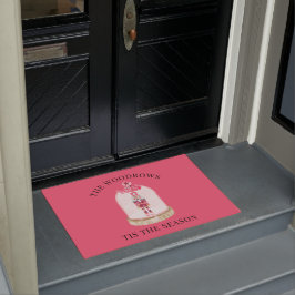 kerstSpeelgoed Soldaat Waterverf Familienaam Deurmat