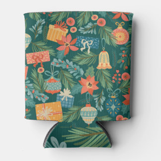 Kerstspeelgoed, Trendy Retro Patroon. Blikjeskoeler