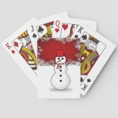 kerstspeelkaartdeck pokerkaarten (Achterkant)
