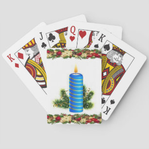 kerstspeelkaartdeck speelkaarten