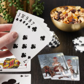 kerstspeelkaarten met Sexy Woman Pokerkaarten (Insitu)