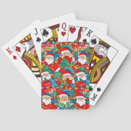 kerstspeelkaarten pokerkaarten