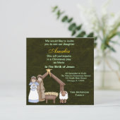 Kerstspel Kaart (Staand voorkant)