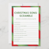 Kerstspel - Niet bewerkbaar - Kaart (Voorkant)