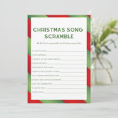 Kerstspel - Niet bewerkbaar - Kaart (Staand voorkant)