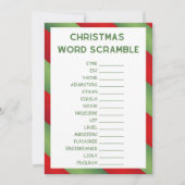 Kerstspel - Niet bewerkbaar - Kaart (Voorkant)